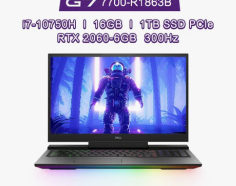 全新戴尔G7新7700十代17.3英寸大屏...