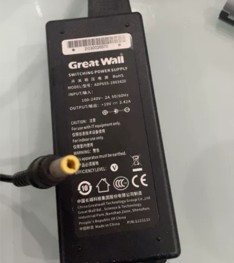 19V 3.42A 电源适配器 旧一体机配...