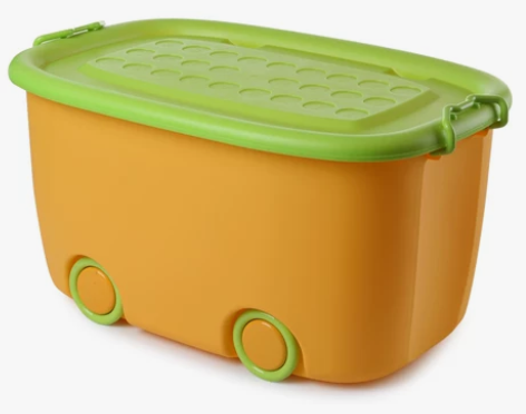 特大号儿童收纳箱衣服玩具卡通整理箱子塑料有...