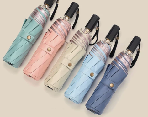 富玫旗舰款遮阳晴雨伞定制logo广告太阳