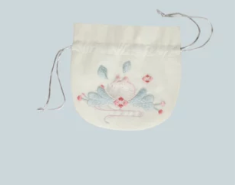 兰若庭汉服 传统原创女装荷包百搭配饰绣花零...