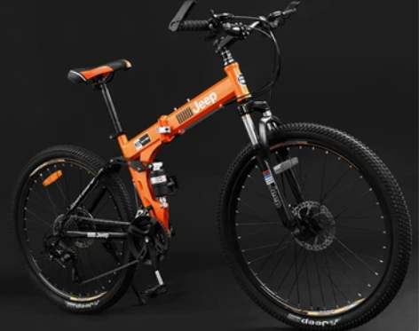 吉普jeep自行车折叠山地车成人男女学生双...