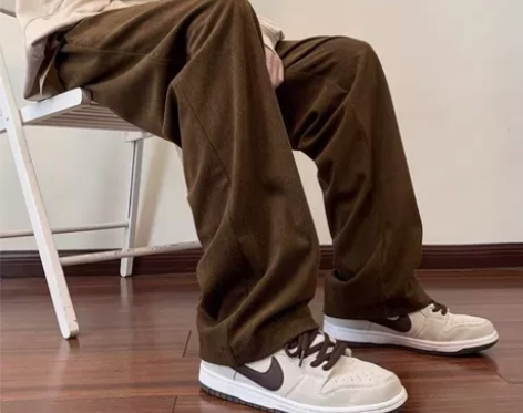 宽松型潮流日系新款青春流行ins潮直筒长裤...