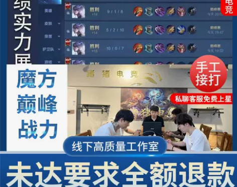 代练王者荣耀代打练车队陪玩上分巅峰赛大国标...