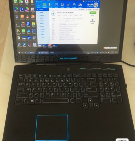 外星人高配笔记本，闲置正常使用，二块原装电...