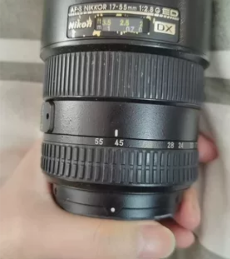 尼康17-55 2.8g镜头 功能正常 性...