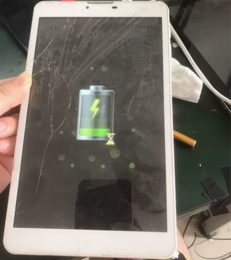 台电p80 3g八核平板电脑 垃圾站回收的...