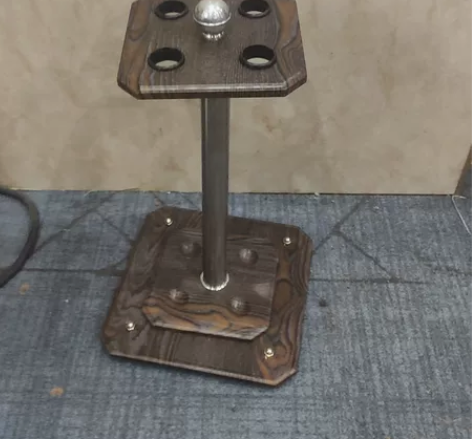 台球球杆架四孔自提 感兴趣的话点“我想要”...