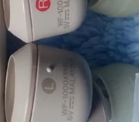 索尼wf－1000xm3铂金色全新左右耳，...