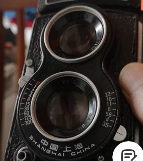 海鸥4B1照相机，裂屏。外观见图，镜头无霉...