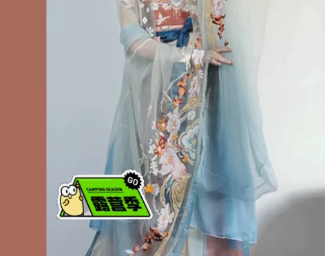 玉术 如梦山河汉服,仅走秀穿一次,可单出诃...