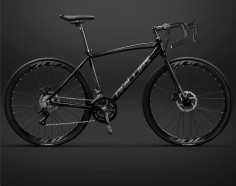 菲利普铝合金公路车自行车弯把手变油碟刹变速...