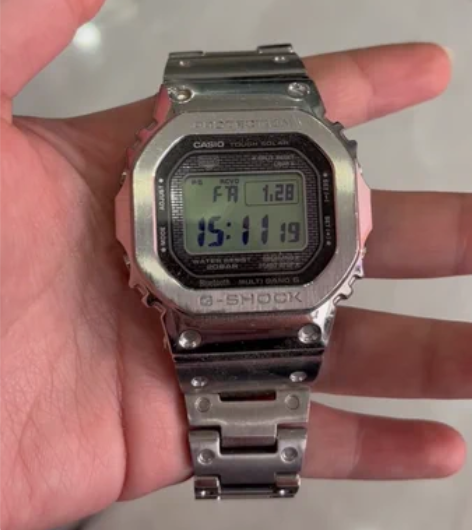 【处理闲置物品】 正品手表?卡西欧小银块，...