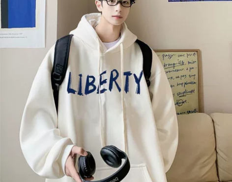 美式Hiphop卫衣男春秋款 ins潮牌加...