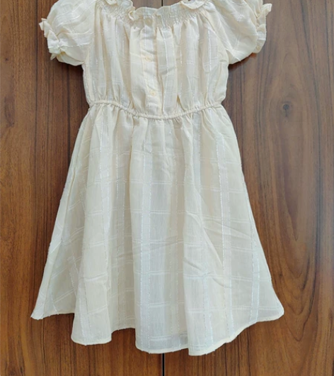 全新女童110品牌韩系文艺风连衣裙 满88...