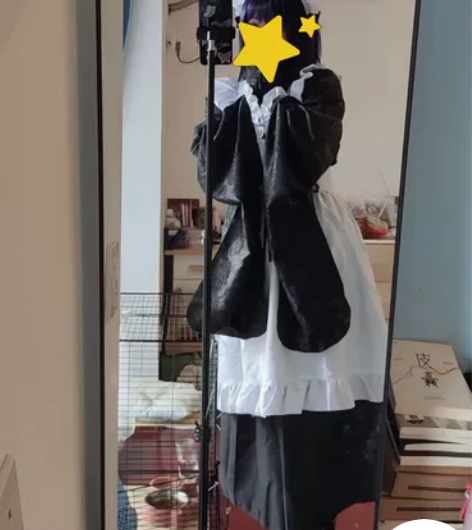 三町目更衣人偶坠入爱河  黑江雫女仆和服 ...