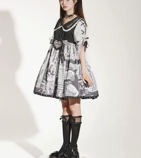 小天狗 op甜心 黑甜 lolita s码...