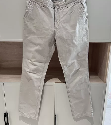 卡宾男士休闲裤.浅灰色.长胖了穿不下了.有...