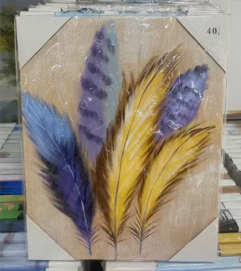 天猫店倒闭，7000张纯手工无框画40+5...