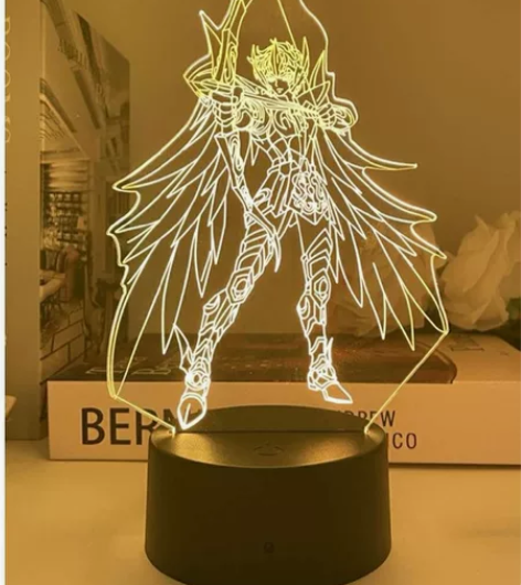 王者荣耀周边3d小夜灯后羿手办电竞房摆件装...