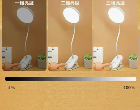 学习灯 学习零碳电商LED充电式台灯宿舍床...