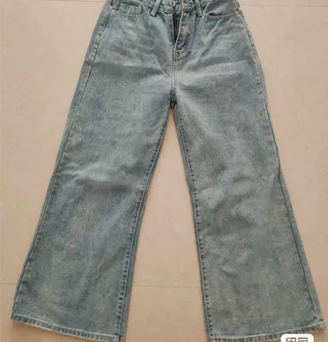 女生春季秋季冬季长裤牛仔裤老爹裤 包邮 P...