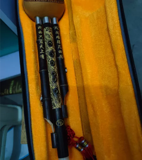 葫芦丝巴乌样品,带盒 1-2为bB调葫芦丝...