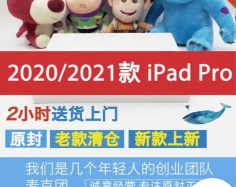 2021新款Apple/苹果 iPad P...