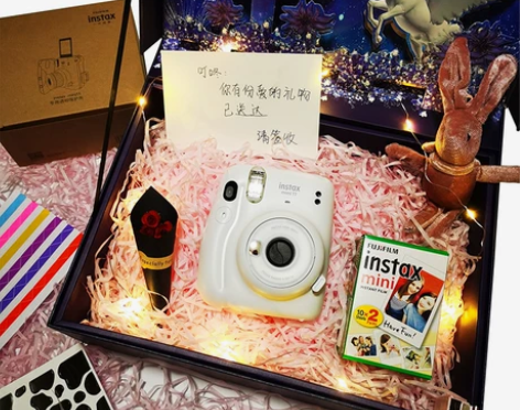 富士相机 拍立得mini11套餐含相纸迷你