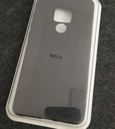 华为mate 20 手机硅胶保护壳 黑色 ...