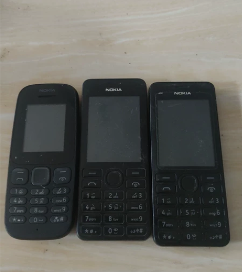 出诺基亚按键机3台打包带走，原装正品（20...
