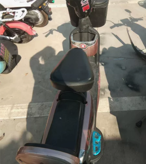 出闲置电动车 可正常使用,有充电器,有大锁...