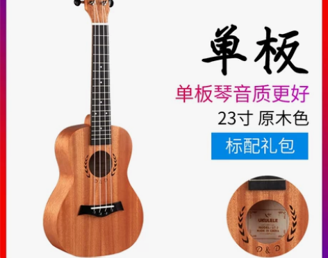 wellburn尤克里里女初学者学生成人男...