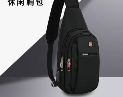 单肩包 包包单肩包斜挎包瑞士军刀胸包挎包男...