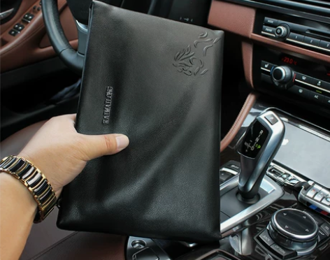 凯麦龙手拿包男真皮男士手包男包大容量软皮休...