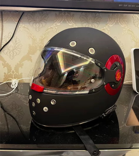 复古摩托车头盔复古骑士机车盔哈雷巡航四季全...