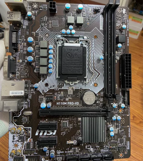 微星 H110主板，型号H110m pro...