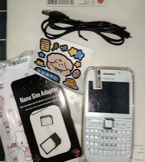 【替友出】朋友买的诺基亚e63现在买了小6...
