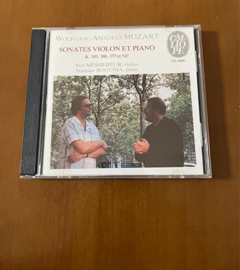 法首！莫扎特四首小提琴奏鸣曲，法国CAL古...