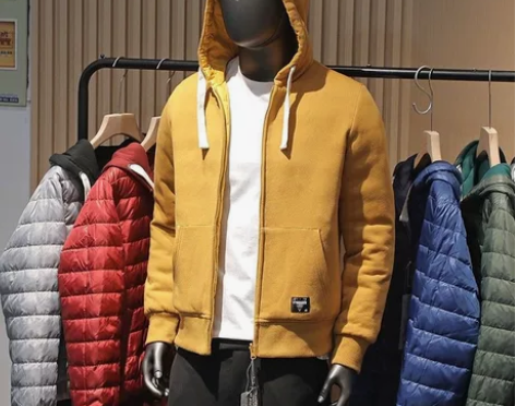 一衣两穿!千元级别！双面穿男士连帽卫衣式羽...