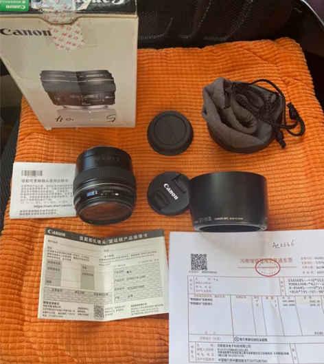 佳能EF 85 1.8镜头大光圈人像头 2...