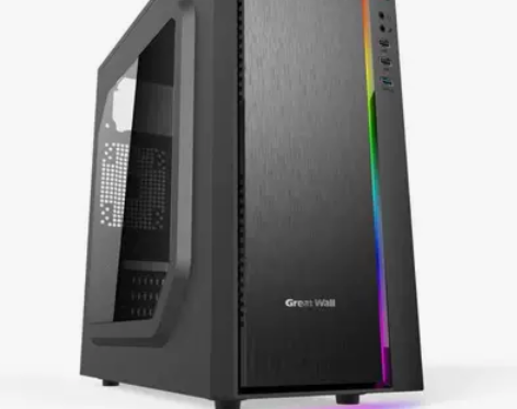 长城熠Y-03机箱中塔侧透机箱游戏组装机电...