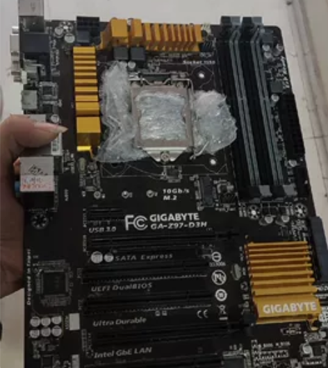 技嘉z97-D3H超频，主板通电不知道是哪...