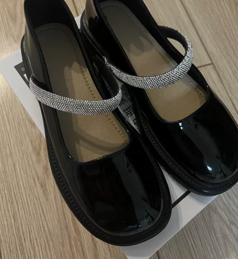 玛丽珍鞋女复古2022新款春夏平底小皮鞋公...