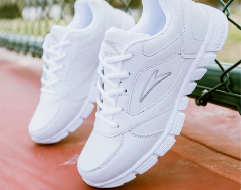 男鞋波鞋男春季透气运动鞋男士休闲皮面鞋轻