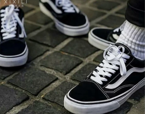 VANS 范斯权志龙同款板鞋男女黑色经典低...