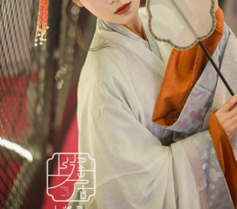 【上遥居】山与 晋制原创汉服魏晋纯色破裙垂...