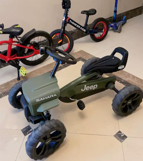 BERG吉普jeep越野卡丁车儿童四轮脚踏...