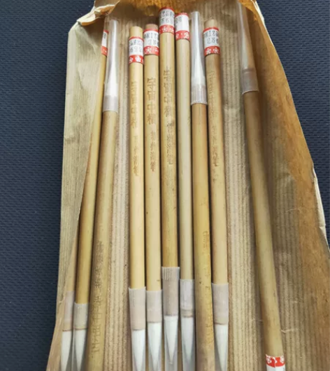 70年代苏州湖笔—宇宙中楷 笔长17.5 ...