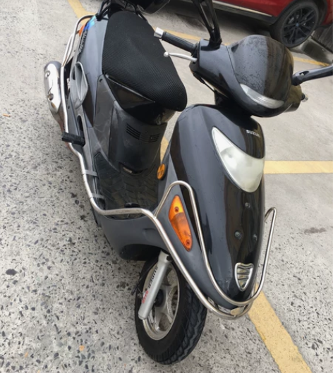 铃木福星125，一零年的车，正常骑行中一万...